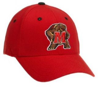 Maryland Terps Adult One Fit Hat  Baseball Caps  Clothing