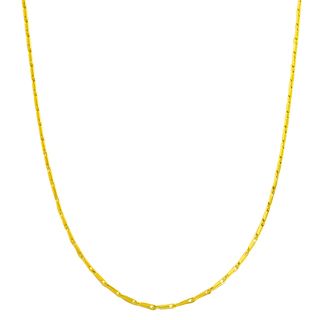 Fremada 14k Yellow Gold Small Link Chain Fremada Gold Necklaces