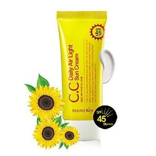 [Secret Key] Daily Air Light Cc Sun Cream 50ml / Korea Cosmetic  Other Products  