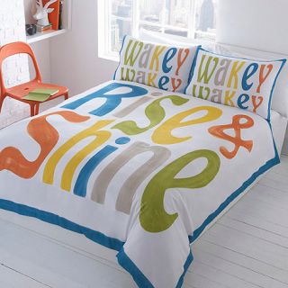 Ben de Lisi Home White Rise and Shine bedding set