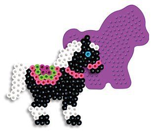 Small Pony Pegboard for Perler Fuse Beads Toys & Games