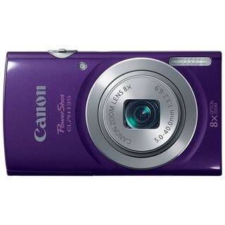 Canon PowerShot 135 16MP Purple Digital Camera Canon Point & Shoot Cameras