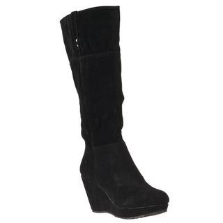 Riverberry Women's 'Hush' Black Knee high Boots Boots
