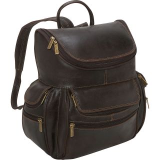 Le Donne Leather Distressed Leather Laptop Backpack