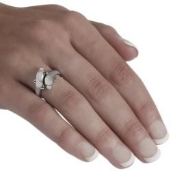 Tressa Sterling Silver Two Dolphin Wrap Ring Tressa Sterling Silver Rings