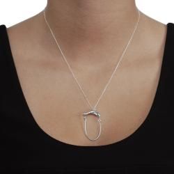 Tressa Sterling Silver Dolphin Necklace Tressa Sterling Silver Necklaces