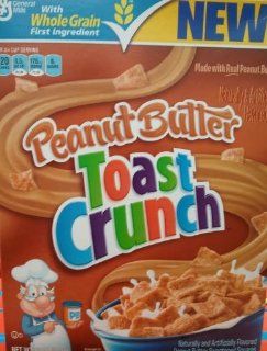 General Mills, Peanut Butter Toast Crunch, 12oz Box (Pack of 4)  Breakfast Cereals  Grocery & Gourmet Food