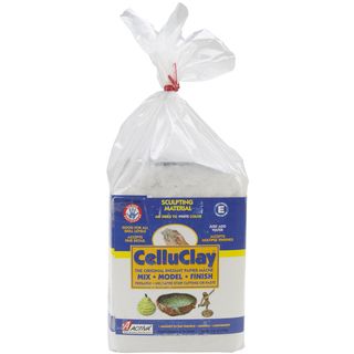 Celluclay 5 Pounds White Activa Clay & Pottery