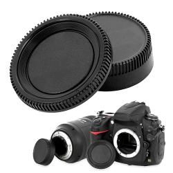 Body Cap and Lens Rear Cover Cap for Nikon Eforcity Lenses & Flashes