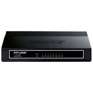 TP LINK TL SG1008D 10/100/1000Mbps 8 Port Gigabit Desktop Switch, 10G TP Link Racks, Mounts, & Servers