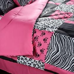 Sassy Patch 3 piece Twin size Comforter Set Veratex Teen Comforter Sets