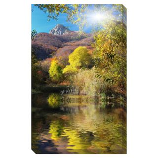 Lake Reflections Oversized Gallery Wrapped Canvas Canvas