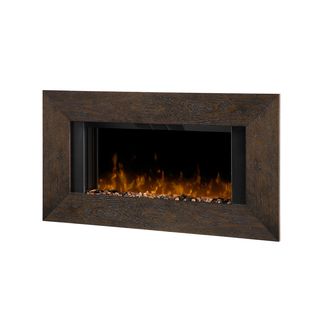 Dimplex DWF 1322MA3A Electric Flame Fireplace with Mocha and Stone Accent Dimplex Indoor Fireplaces