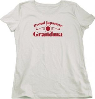 Proud Japanese Grandma  Japan Pride Ladies Cut T shirt Japan Grandparent Shirt Clothing
