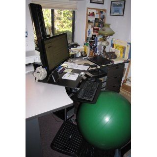 WorkFit S. Single LD Sit Stand Workstation