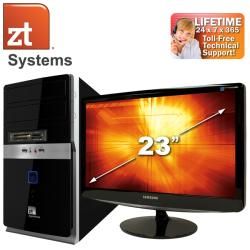 ZT Affinity 7102Mi Intel Core i3 530 4GB/ 1TB Computer with 23inch LCD Display ZT Systems Desktops