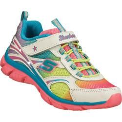 Girls' Skechers S Lights Lite Dreamz 2 Little Lights White/Multi Skechers Slip ons