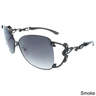 EPIC Eyewear Polished Metal 59 mm Square Sunglasses Epic Fashion Sunglasses