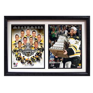 Boston Bruins 2011 Stanley Cup Champions Double Frame Hockey