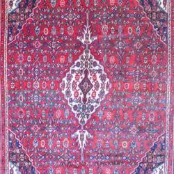 Persian Hand knotted Mahal Red/ Ivory Wool Rug (9' x 11'7) 7x9   10x14 Rugs