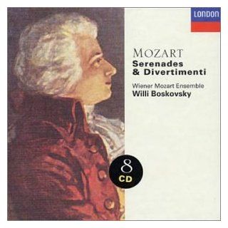 Mozart Serenades & Divertimenti   Wiener Mozart Ensemble / Willi Boskovsky Music