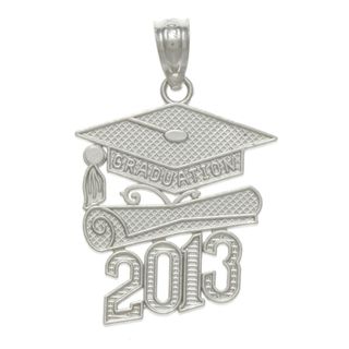 Sterling Silver Graduation 2013 Charm Silver Charms