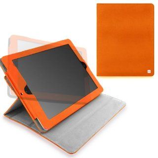 CaseCrown Axis Flip Case for iPad 4th Generation with Retina Display, iPad 3 and iPad 2   Orange Computers & Accessories