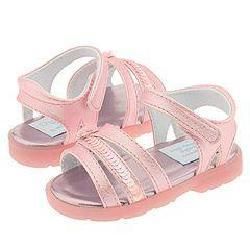 Designer's Touch Kids Metallic Sandal (Infant/Toddler) Pink Designer's Touch Kids Sandals