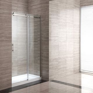 Ove Decors OWS 106 60 inch Glass Shower Enclosure with Acrylic Base Shower Kits