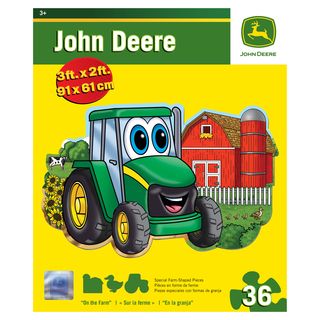 John Deere Johnny Tractor On the Farm 36 piece Floor Puzzle Masterpieces Puzzles