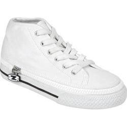 Children's Zipz Marshmallow White HiTop Covers White Zipz Sneakers