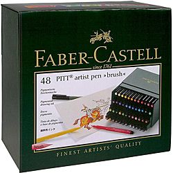 Pitt Assorted Artist Brush Pens (Pack of 48) Other Art Sets
