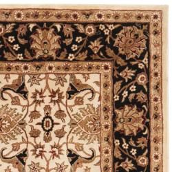 Handmade Persian Legend Ivory/ Black Wool Rug (7'6 x 9'6) Safavieh 7x9   10x14 Rugs