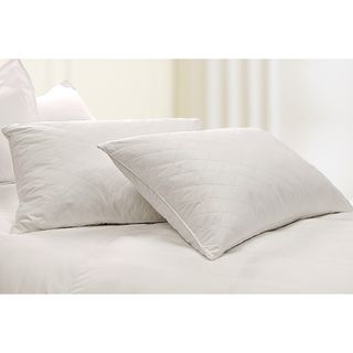 Quilted 233 Thread Count Jumbo size Natural Feather Pillows (Set of 2) Down Pillows