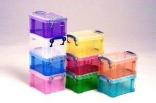 Really Useful Box 0.3 Litre Clear   Home Office Storage And Organization Products
