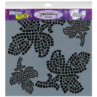 Crafter's Workshop Templates 12"X12" Mosaic Crafters Workshop Templates & Stencils