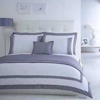 J by Jasper Conran Designer white Grosvenor bed linen