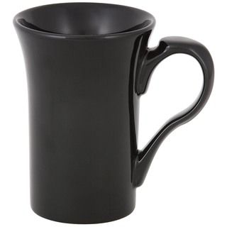 Flair Rim Black Mug (Set of 4) Coffee Mugs