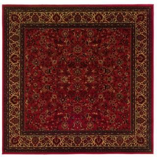 Everest Isfahan Crimson Area Rug (3'11 Square) COURISTAN INC Round/Oval/Square