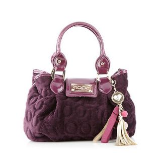Floozie by Frost French Purple velour grab bag