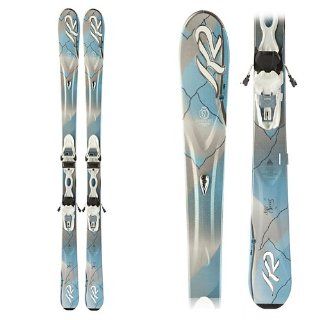 K2 SuperSweet Ski with Marker ER3 10.0 Binding   Women's One Color, 153cm  Alpine Touring Skis  Sports & Outdoors