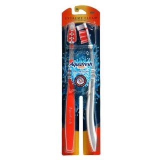 Aquafresh Extreme Clean Toothbrushes, Medium, Twin pack, (Pack of 6) Health & Personal Care