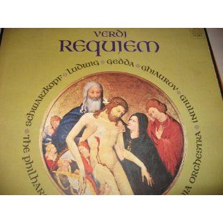 Verdi Requiem Mass Box Set with Booklet Philharmonia Orchestra and Choir Music