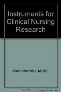 Instruments for Clinical Nursing Research 9780867203400 Medicine & Health Science Books @