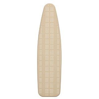 Household Essentials Fibertech Wide Top 4 Leg Mega Pressing Station Ironing Board with Natural Cotton Cover  