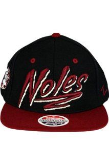 Zephyr Razzle Florida State University Seminoles Snapback Hat Black. Size Sports Fan Baseball Caps  Sports & Outdoors