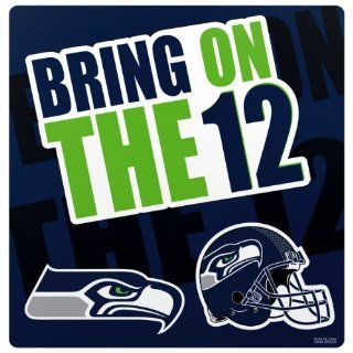 NFL Seattle Seahawks Slogan Magnet Sheet  Sports Related Magnets  Sports & Outdoors