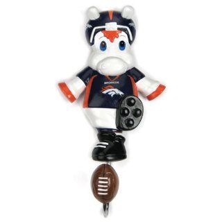 Denver Broncos NFL Mascot Wall Hook (7)"  Sports Related Merchandise  Sports & Outdoors