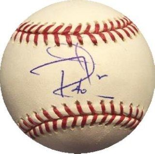 Braden Looper Signed Baseball  Sports Related Collectibles  Sports & Outdoors