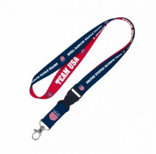 Olympics Team USA Lanyard with Detachable Buckle  Sports Related Key Chains  Clothing